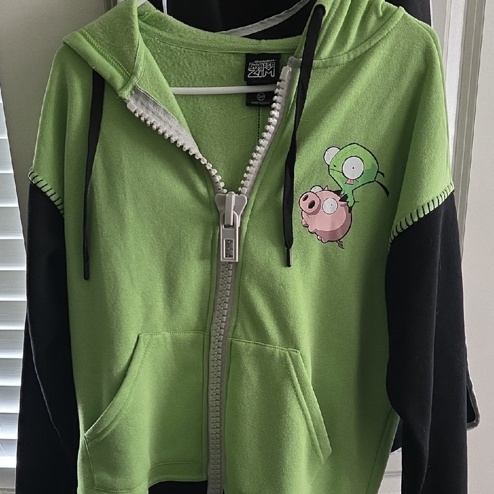 Invader Zim Zip-Up